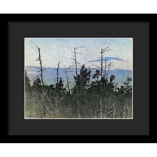 Over Twilight - Framed Print | Artwork by Glen Loates