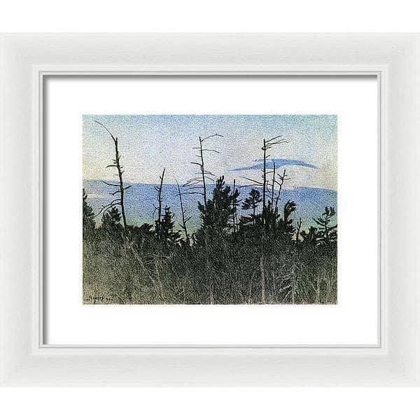 Over Twilight - Framed Print | Artwork by Glen Loates