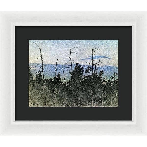 Over Twilight - Framed Print | Artwork by Glen Loates