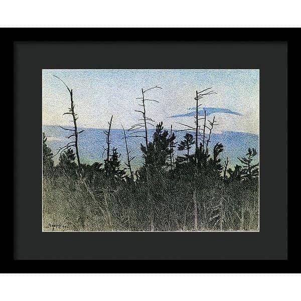 Over Twilight - Framed Print | Artwork by Glen Loates