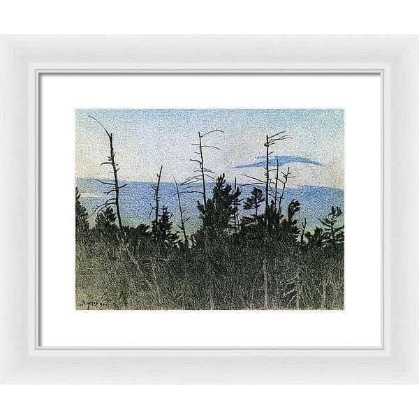 Over Twilight - Framed Print | Artwork by Glen Loates