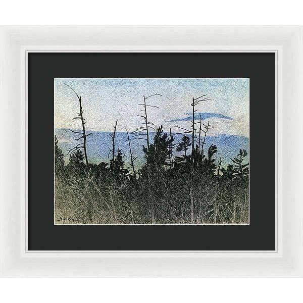 Over Twilight - Framed Print | Artwork by Glen Loates