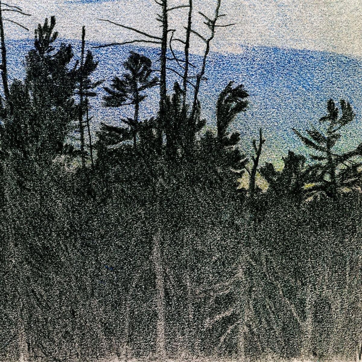 Over Twilight - Framed Print | Artwork by Glen Loates