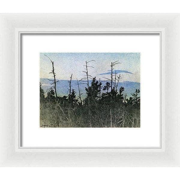 Over Twilight - Framed Print | Artwork by Glen Loates