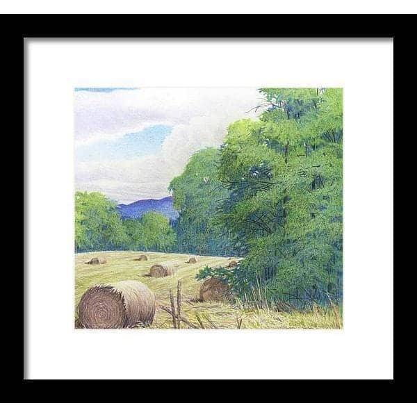 Purple Hills - Framed Print | Artwork by Glen Loates
