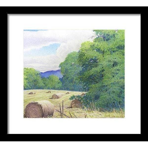 Purple Hills - Framed Print | Artwork by Glen Loates