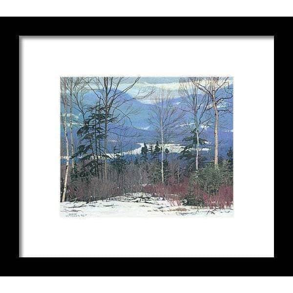 Saddleback - Framed Print | Artwork by Glen Loates
