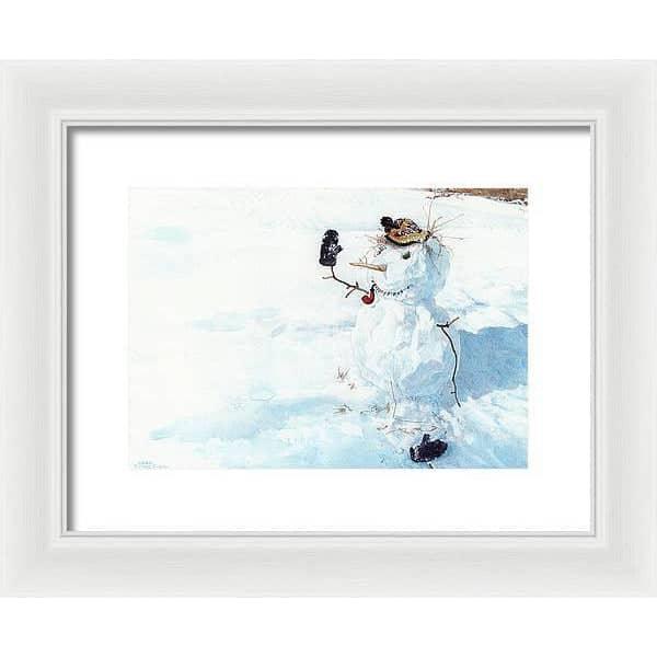 Season&#39;s Greetings - Framed Print | Artwork by Glen Loates