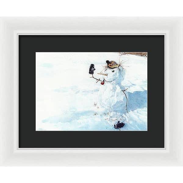 Season&#39;s Greetings - Framed Print | Artwork by Glen Loates