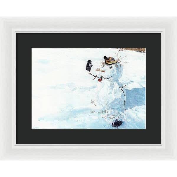 Season&#39;s Greetings - Framed Print | Artwork by Glen Loates