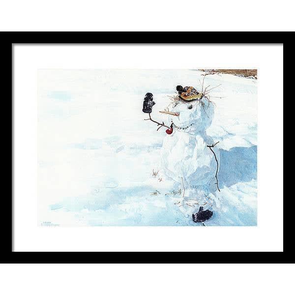 Season&#39;s Greetings - Framed Print | Artwork by Glen Loates