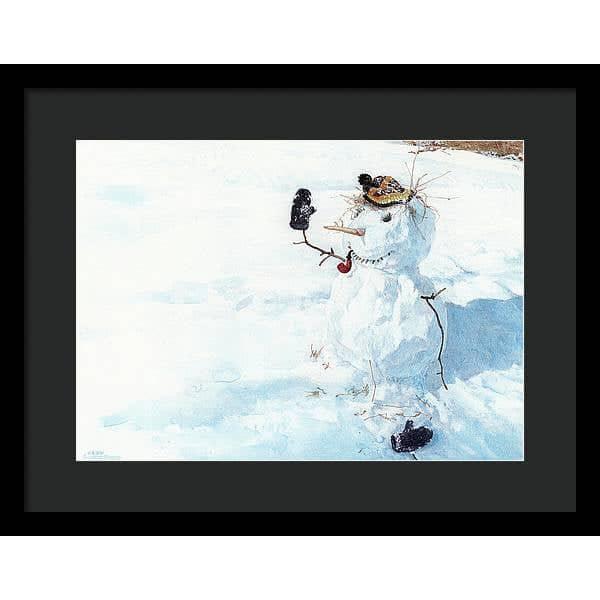 Season&#39;s Greetings - Framed Print | Artwork by Glen Loates