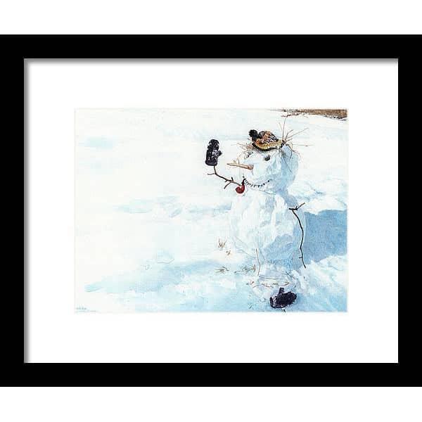 Season&#39;s Greetings - Framed Print | Artwork by Glen Loates