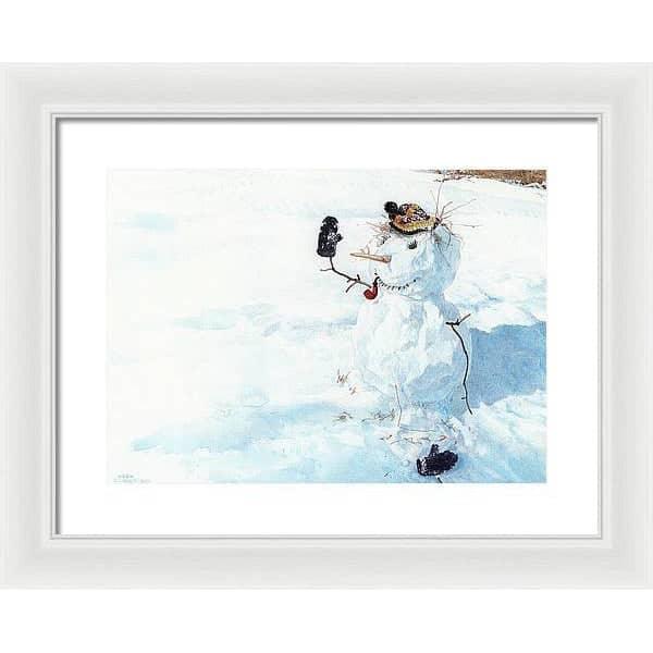 Season&#39;s Greetings - Framed Print | Artwork by Glen Loates