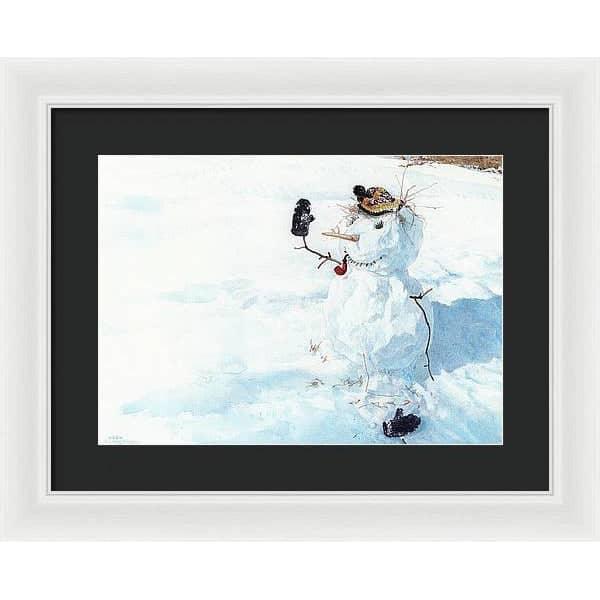 Season&#39;s Greetings - Framed Print | Artwork by Glen Loates