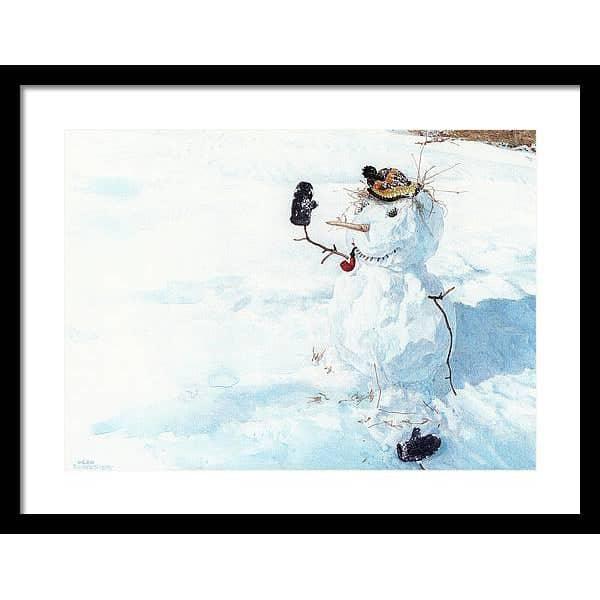 Season&#39;s Greetings - Framed Print | Artwork by Glen Loates