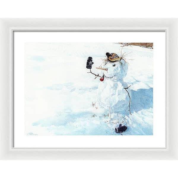 Season&#39;s Greetings - Framed Print | Artwork by Glen Loates