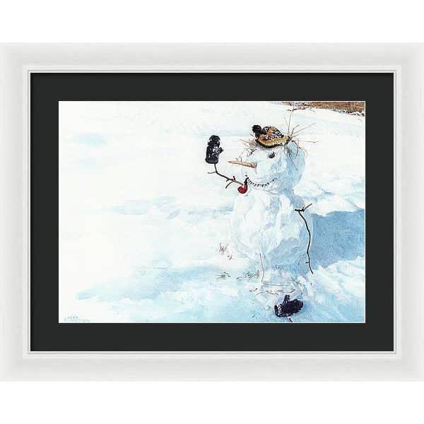 Season&#39;s Greetings - Framed Print | Artwork by Glen Loates