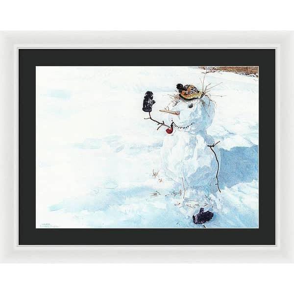 Season&#39;s Greetings - Framed Print | Artwork by Glen Loates