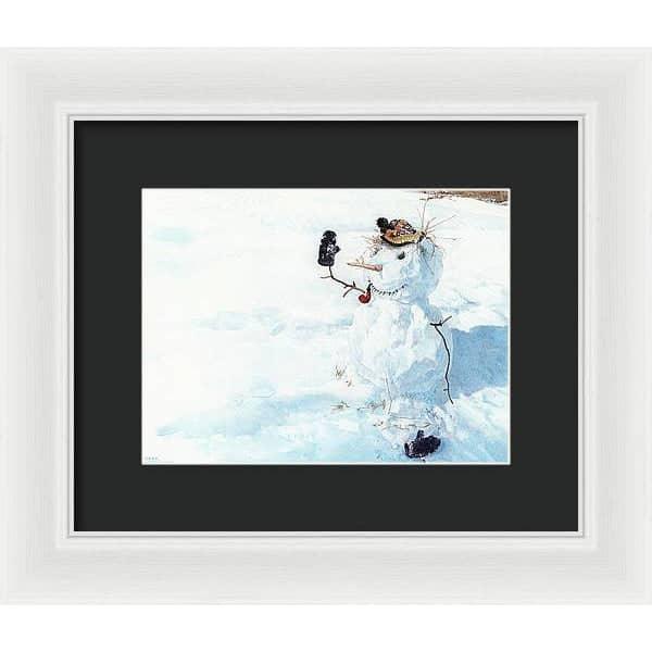Season&#39;s Greetings - Framed Print | Artwork by Glen Loates