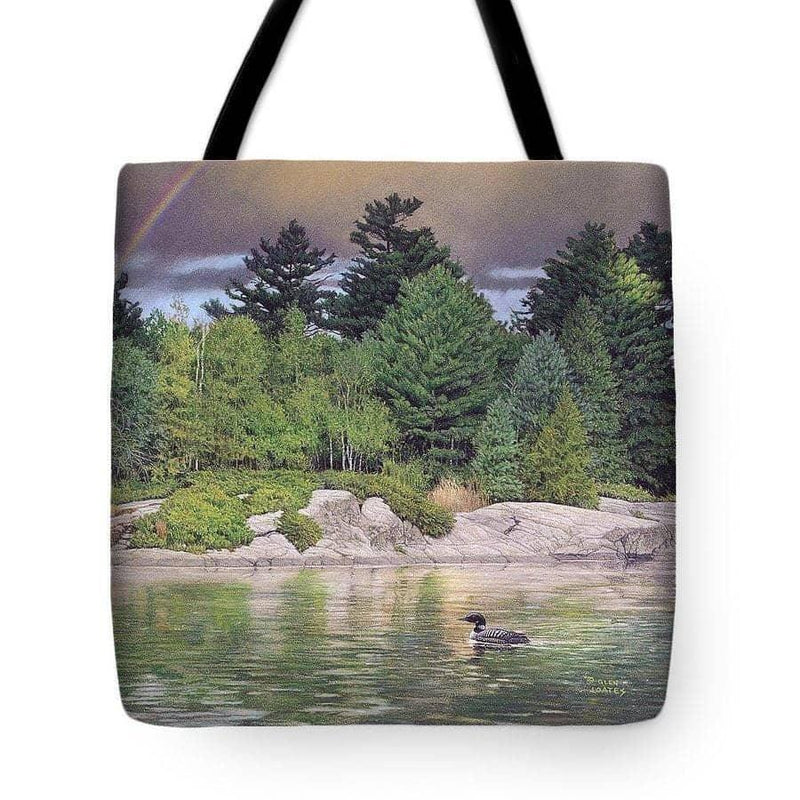 Storm's End by Glen Loates, artwork printed on a tote bag