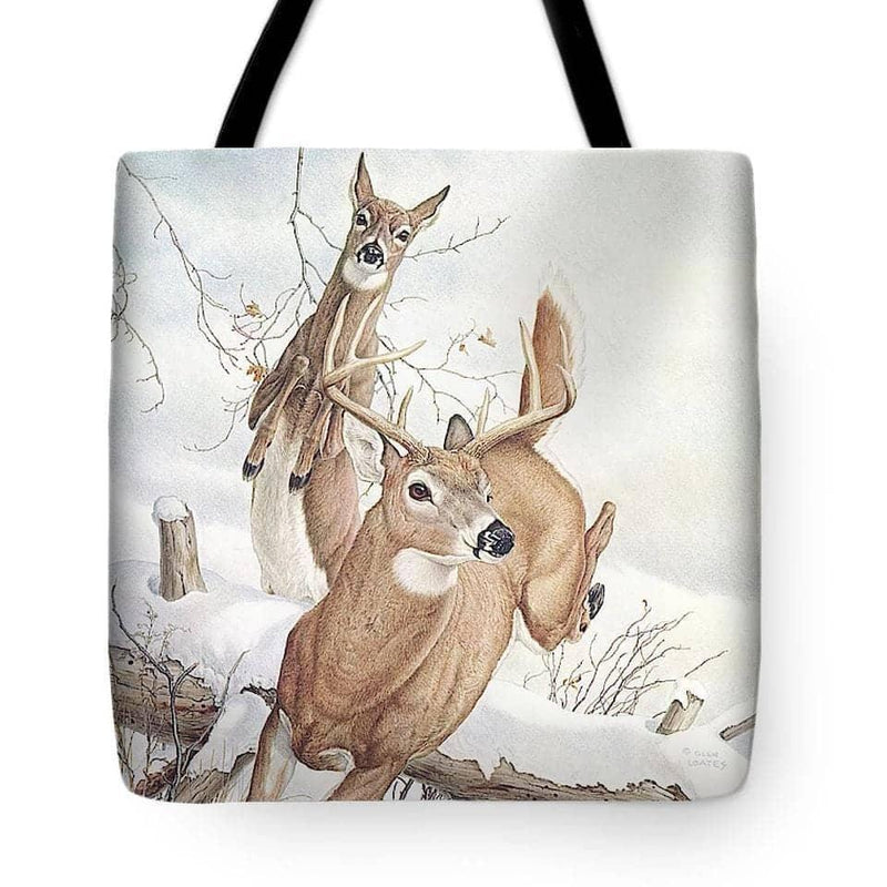 White-tailed Deer - Tote Bag | Artwork by Glen Loates