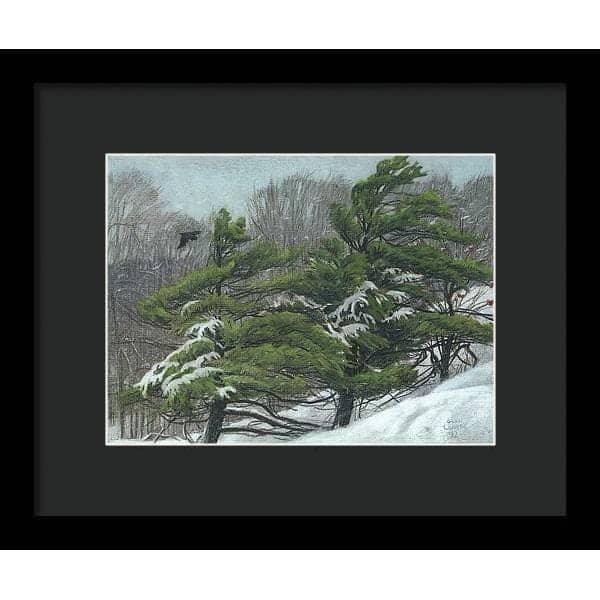 Winter Storm - Framed Print | Artwork by Glen Loates