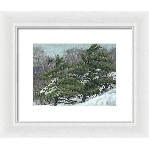 Winter Storm - Framed Print | Artwork by Glen Loates