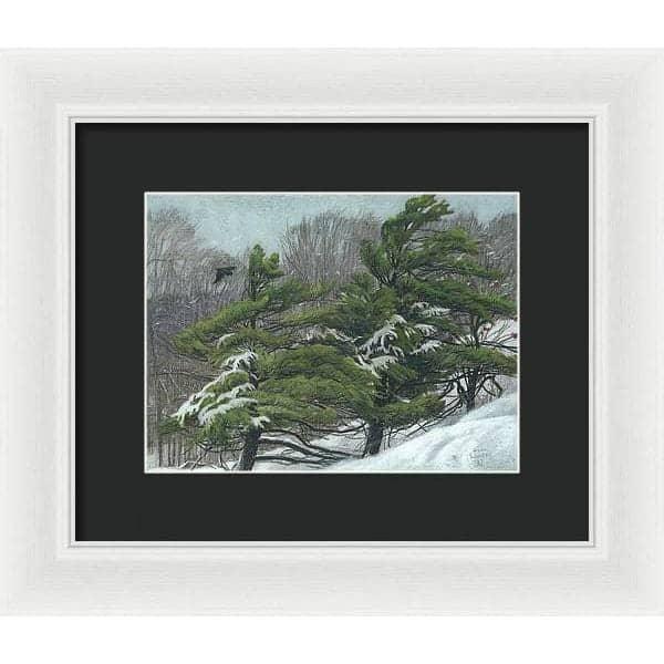 Winter Storm - Framed Print | Artwork by Glen Loates