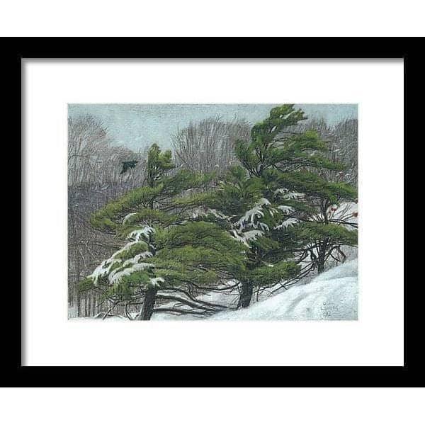 Winter Storm - Framed Print | Artwork by Glen Loates