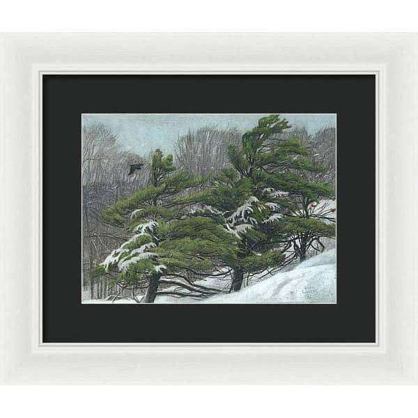 Winter Storm - Framed Print | Artwork by Glen Loates