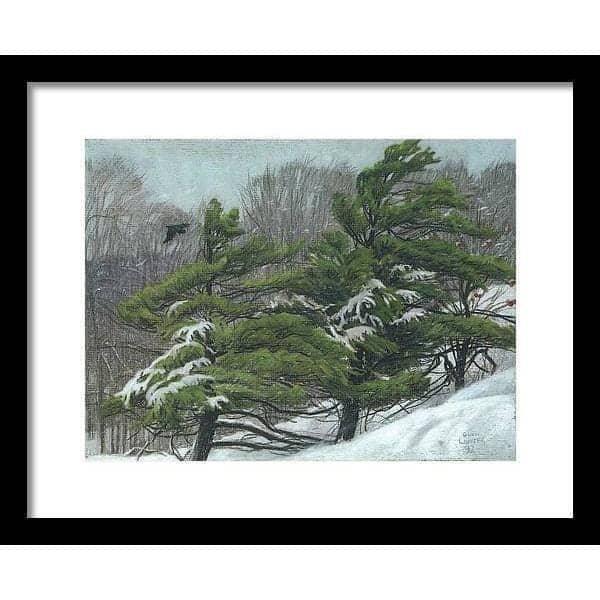 Winter Storm - Framed Print | Artwork by Glen Loates