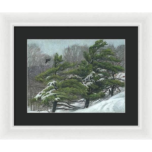 Winter Storm - Framed Print | Artwork by Glen Loates