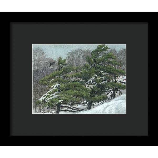 Winter Storm - Framed Print | Artwork by Glen Loates