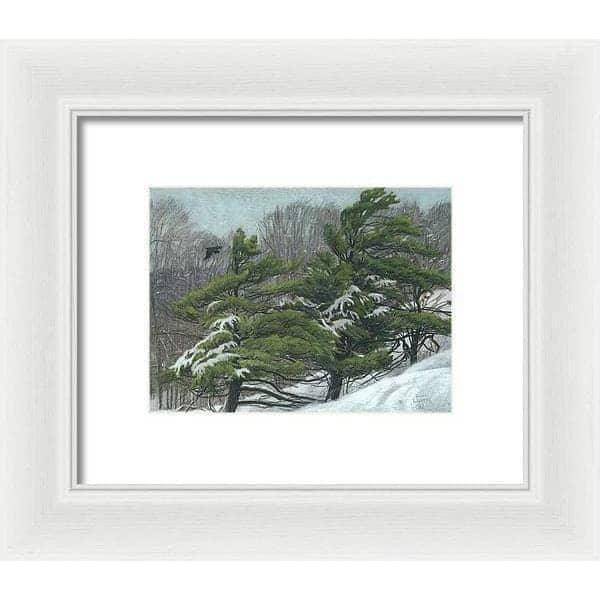 Winter Storm - Framed Print | Artwork by Glen Loates